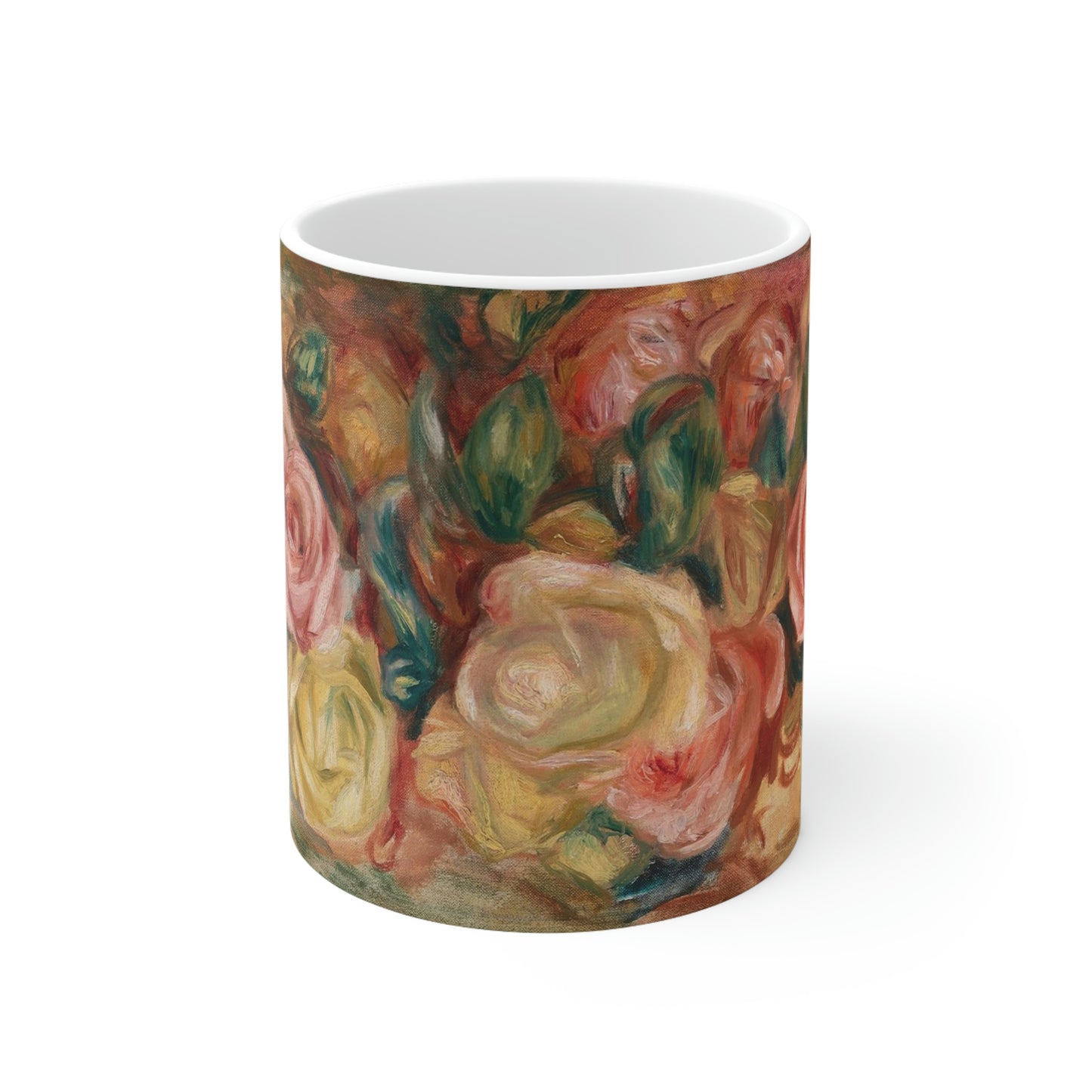 Vintage Flowers Ceramic Mug 11oz