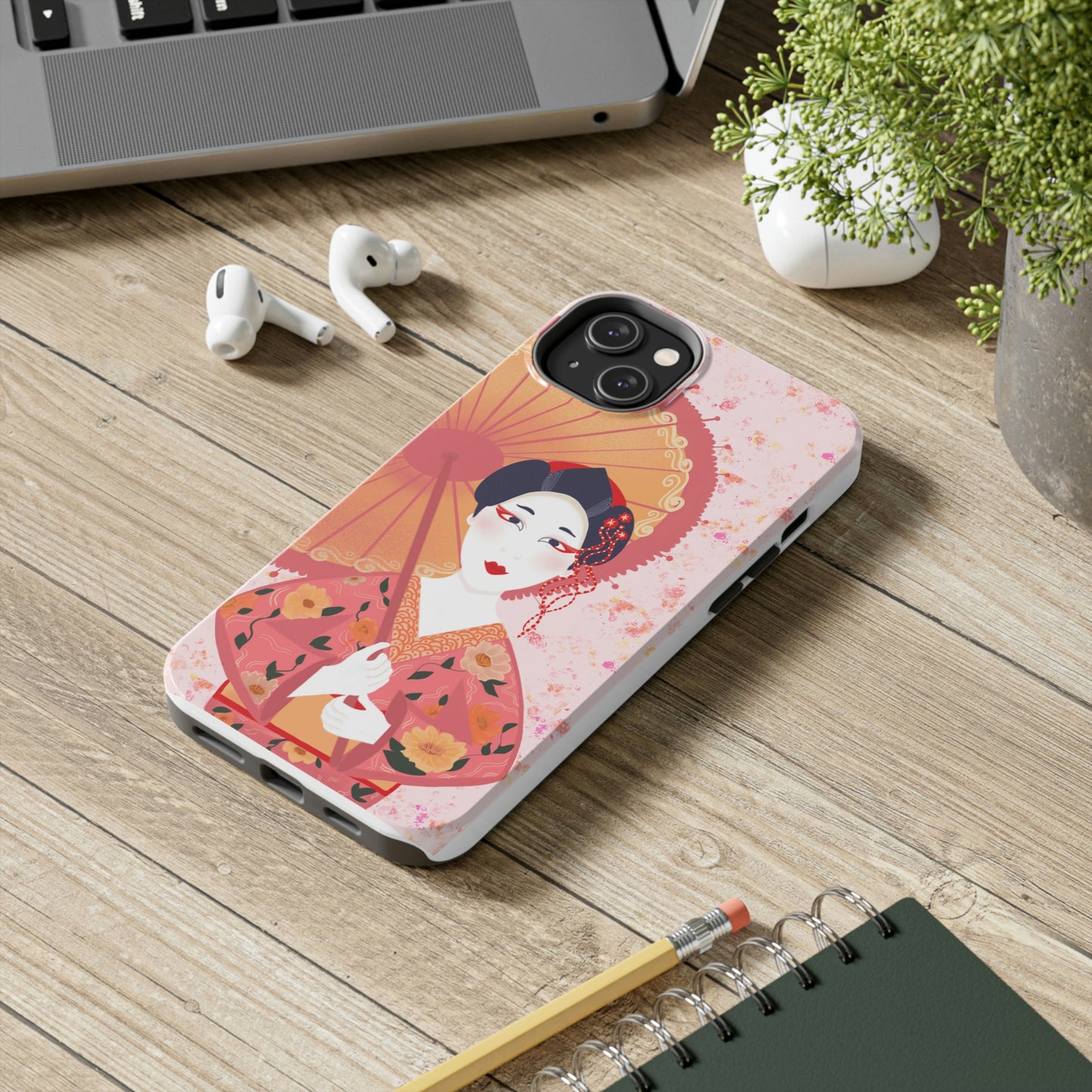 Tough Phone Cases, Case-Mate Geisha Girl
